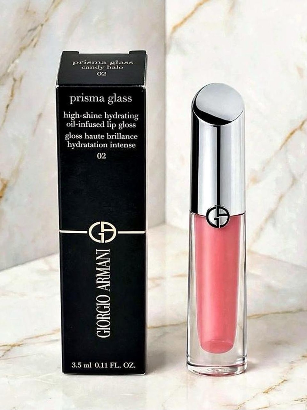 NWT Giorgio Armani Prisma Glass Lip Gloss